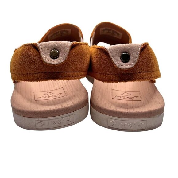 REEF WOMEN'S ESCAPE SLINGBACK PEEP TOE SHOES IN MUSTARD YELLOW - 6 - Picture 3 of 12